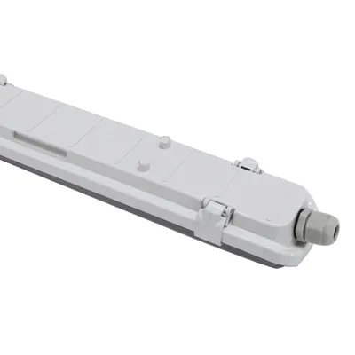 IP65 Ik08 T8 LED/ Fluorescent Tube Waterproof Triproof Lighting Fixture for Parking Tunnel Factory Industrial Light