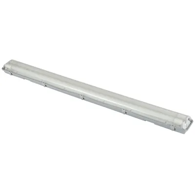IP65 Ik08 Tri-Proof LED T8 Tube 2*9W Lighting Fixture LED Waterproof Dust-Proof Light for Parking/ Warehouse/ Airport/ Tunnel
