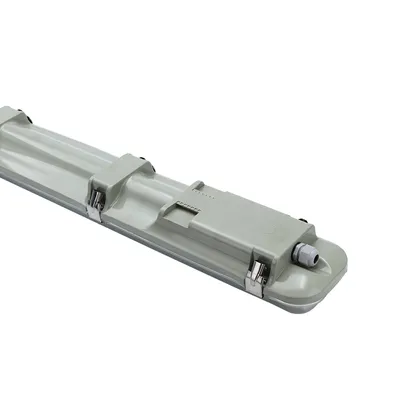 Ik08 LED Warehouse Lighting Fixture 2*9W Waterproof Dust-Proof Light Linear Proof Fitting