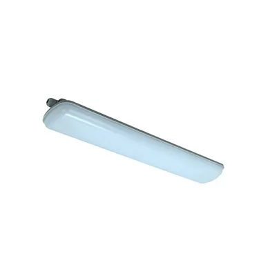 No Clips One-Piece High Lumen IP65 Tri-Proof LED Light Fixture